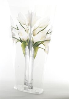 Endless Flower Tulpe Weiss 30x70cm
