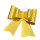 Ziehschleife Metallfolie     Groesse:30cm    Farbe:gold