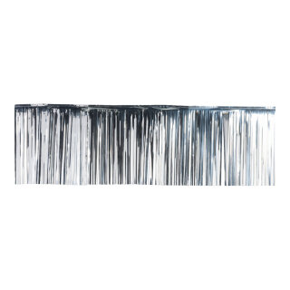 Fadenvorhang Metallfolie Größe:50x500cm,  Farbe: silber