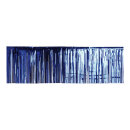 Fadenvorhang Metallfolie Größe:50x500cm,  Farbe: blau