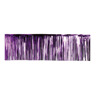 Fadenvorhang Metallfolie     Groesse:50x500cm    Farbe:violett