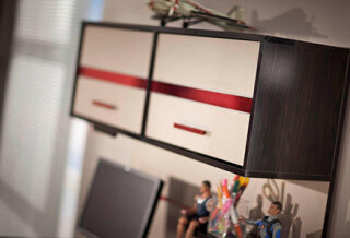 Wanddekorplatte DM Fashion Red qm: 2,6  Abmessung [mm]: 2600x1000x1 Wandpaneel-Blickfang  in mehreren Ausfhrungen