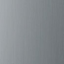 Wanddekorplatte DM Silver brushed qm: 2,6  Abmessung [mm]: 2600x1000x1 Wandpaneel-Blickfang  in mehreren Ausführungen