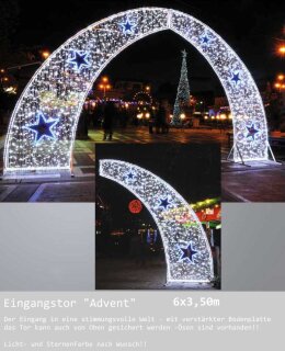 Eingangstor "Advent" 