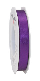 Satinband Farbe: violett  Breite: 15mm  Länge: 25m