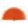 Fächer,  Größe: 40x23cm, Farbe: orange