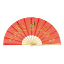 Fan  - Material: Chinese motifs synthetic wood - Color:...