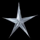 Foil star  - Material: foldable metal foil - Color:...