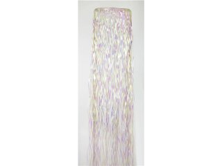 Ringgardine H250cm D28cm, perlmutt glitter, glnzend