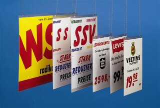 Plakattasche mit Metallsen DIN A1 Querformat