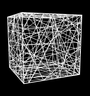 Fiberglas 3D Würfel