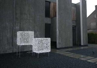 Fiberglas 3D Wrfel