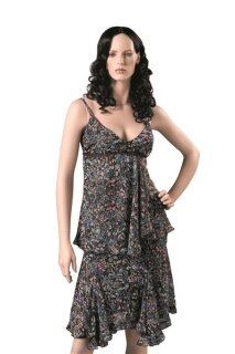 Mannequin Betty Kopf fr Percke mit Make-up