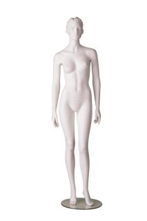 Mannequin Betty  skulpturierte Haare ohne Make-up