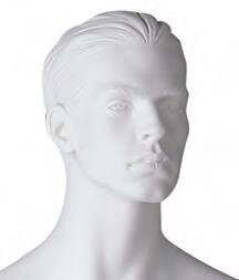 Mannequin Patrick  skulpturierte Haare ohne Make-up (alte Art.Nr.110 1273 XXXX 1053)