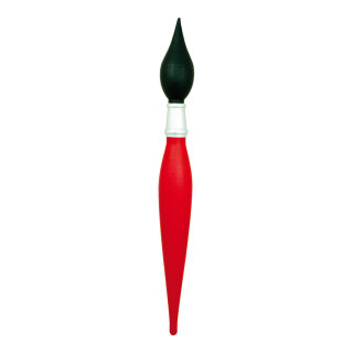 Pinsel Styropor     Groesse: 120x32cm    Farbe: rot/schwarz