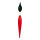 Pinsel Styropor     Groesse: 120x32cm    Farbe: rot/schwarz
