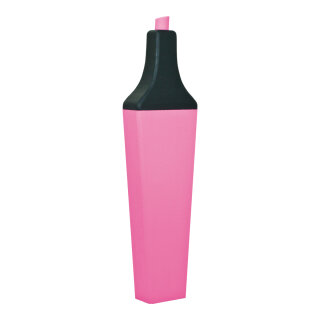 Textmarker Styropor     Groesse: 120x32cm    Farbe: pink/schwarz