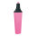 Textmarker Styropor     Groesse: 120x32cm    Farbe: pink/schwarz     #