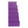 Boxen, 6 Stk./Satz, Größe: 35x24x14,2, 37,5x26x15,7, Farbe: violett