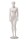 Mannequin Irene D skulpturierte Haare ohne Make up, weiß (alte Art.Nr. 110 1166 98XX 1104)
