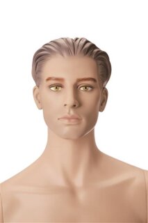 Mannequin Nik skulpturierte Haare mit Make-up (alte Art.Nr.110 1266 70XX 1053)