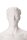 Mannequin Nik skulpturierte Haare ohne Make-up, weiß (alte Art.Nr.110126695XX1104)
