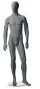 Mannequin Abstract Metro Herr weiß/grau matt, mit abstraktem Kopf (alte Art.Nr.110 1269 25XX 1104)