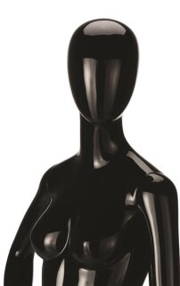 Mannequin Abstract Ringo Dame schwarz hochglänzend