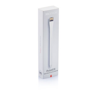 Point | 01 Tech Stift - Schreiber & USB, weiß