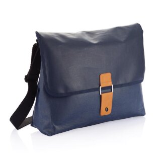 Pure Messenger Tasche Farbe: blau