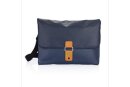 Pure Messenger Tasche Farbe: grau/blau