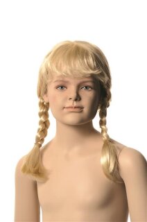 Q-Kids "Alice und Floyd" 6 Jahre Kopf für Perücke mit Make-up (alte Art.Nr.119 X45X XX51 0426)