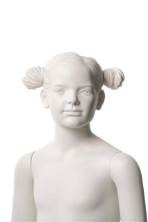 Q-Kids Alice und Floyd 6 Jahre skulpturierte Haare ohne Make-up
