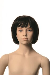 Q-Kids "Dawn und Albert" 8 Jahre Kopf für Perücke mit Make-up (alte Art.Nr.119 X46X 2551 0426