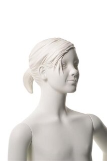 Q-Kids "Cher und Morris" 10 Jahre skulpturierte Haare ohne Make-up (alte Art.Nr.119 X47X 2101 0104