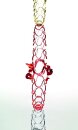 Folienausziehgirlande Metallfolie Abmessung: Ø 10cm, 270cm Farbe: bunt