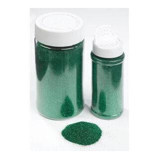 Glitter in shaker can 110g/can - Material: plastic - Color: green - Size: