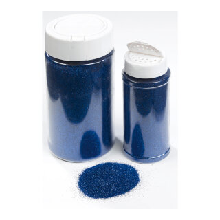 Glitter in shaker can 110g/can - Material: plastic - Color: blue - Size: