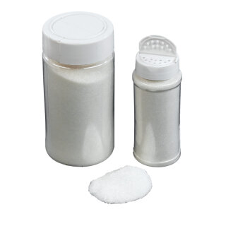 Glimmer in Streudose 250g/Dose, Kunststoff     Groesse:     Farbe: weiß