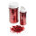 Glimmer in Streudose 110g/Dose, grob, Kunststoff     Groesse:     Farbe: rot