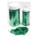 Coarse glitter in shaker can 250g/can - Material: plastic...