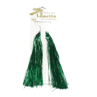 Lametta, 500-fach, Metallfolie, 45cm,  grüÂ�n