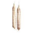 Salami 2pcs./bag, in net, plastic     Size: Ø 7cm,...