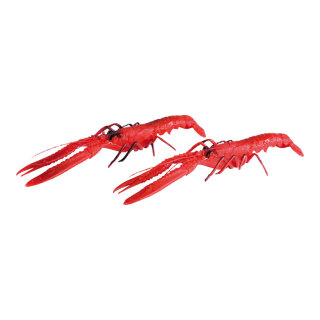 crayfish 2pcs./bag - Material: plastic - Color: natural-coloured - Size: 11x30cm