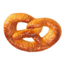 Brezel Kunststoff     Groesse: 20x30cm    Farbe: braun