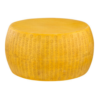 Parmesan-Käserad Kunststoff Größe:Ø 45cm, 24cm Farbe: gelb    #