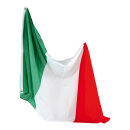 Flag artificial silk, with eyelets 90x150cm Color: Italy