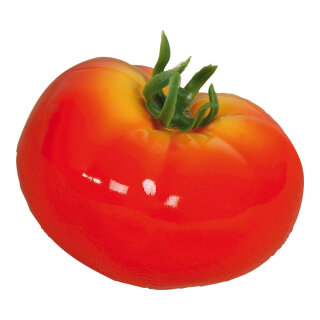 Tomate Kunststoff Größe:Ø 9cm Farbe: rot/orange    #