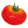 Tomate Kunststoff     Groesse: Ø 9cm    Farbe: rot/orange     #